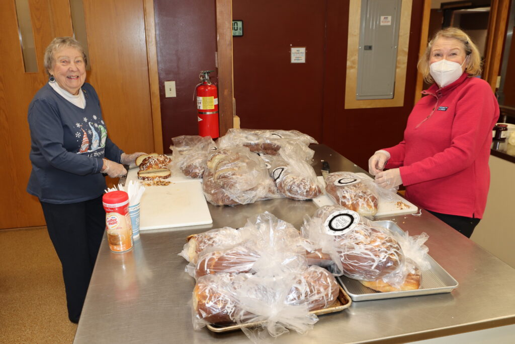 Holiday bake sale